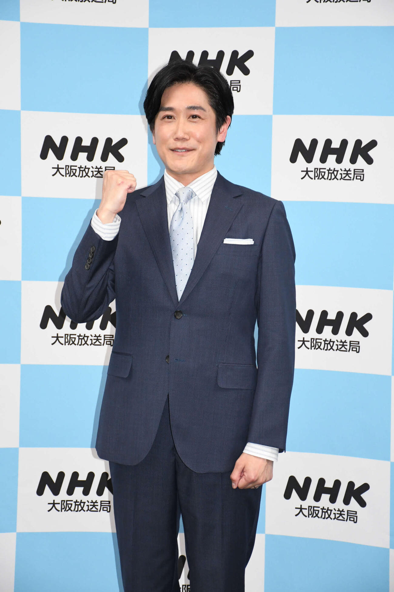 「ほっと関西」取材会に出席した二宮直輝アナウンサー（撮影・阪口孝志）