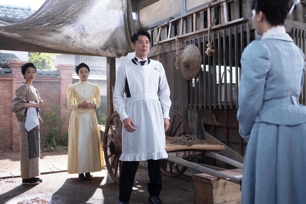NHK連続テレビ小説「風、薫る」の1場面（C）NHK