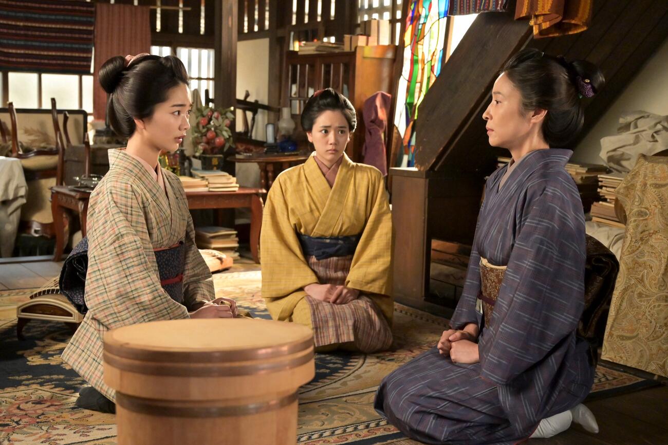 NHK連続テレビ小説「風、薫る」の1場面（C）NHK
