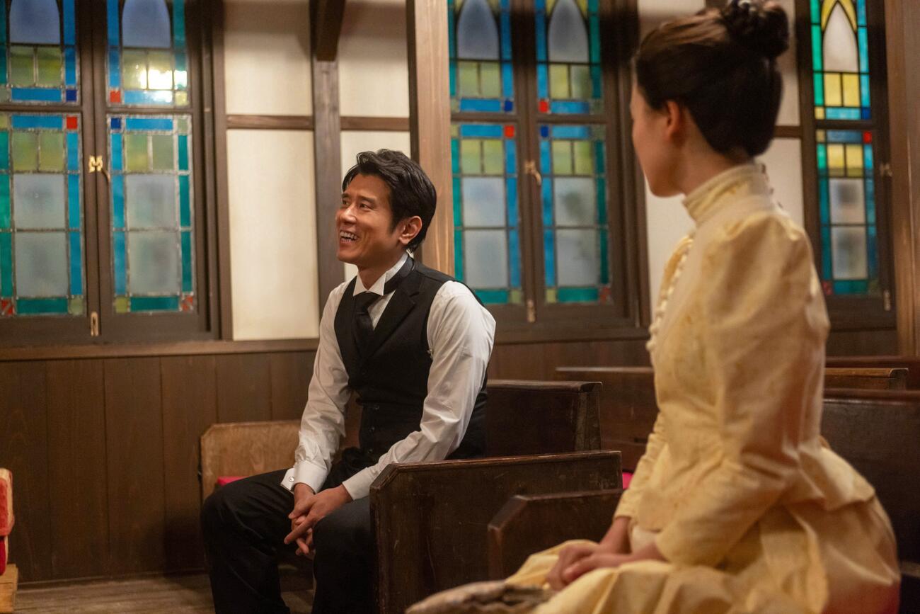 NHK連続テレビ小説「風、薫る」の1場面（C）NHK