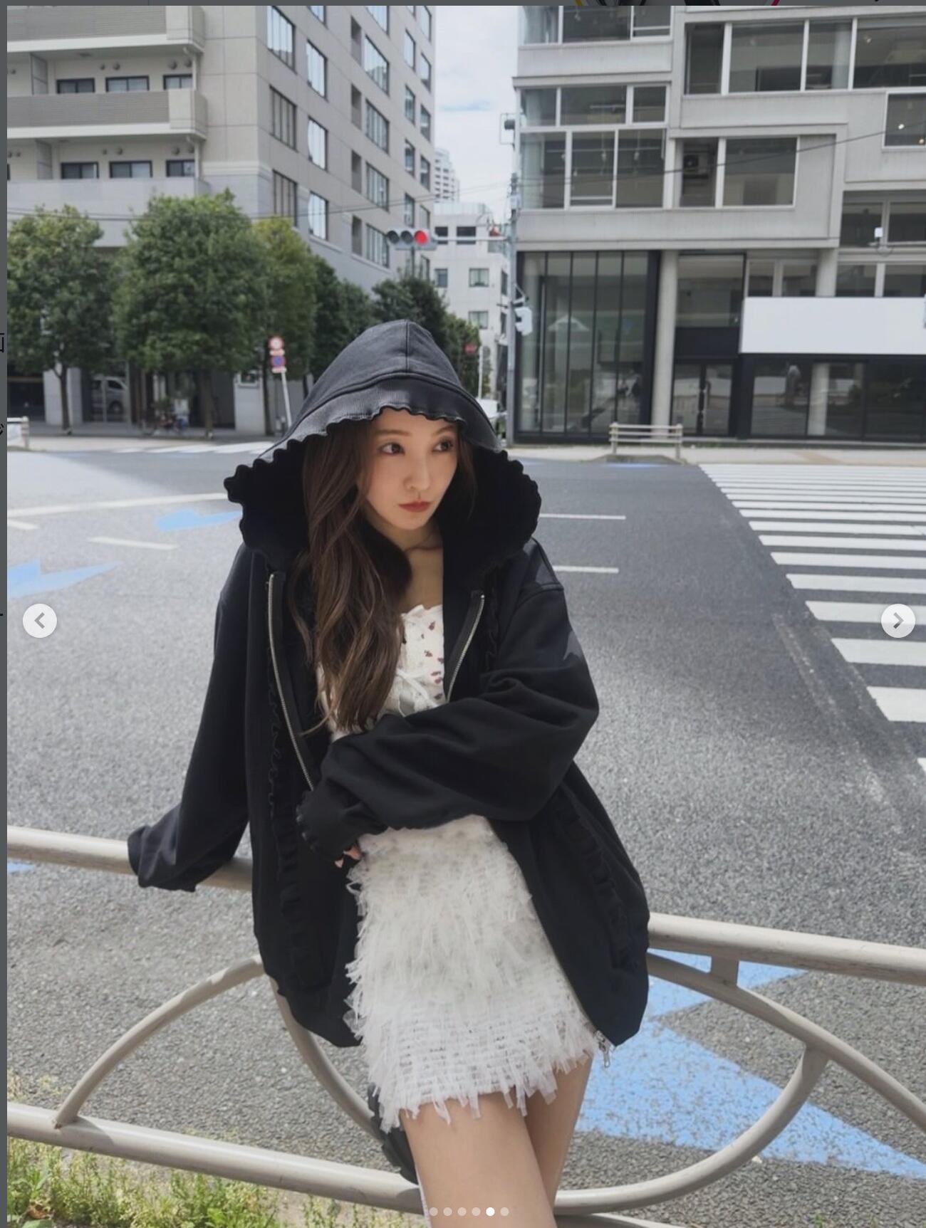 板野友美のインスタグラムから