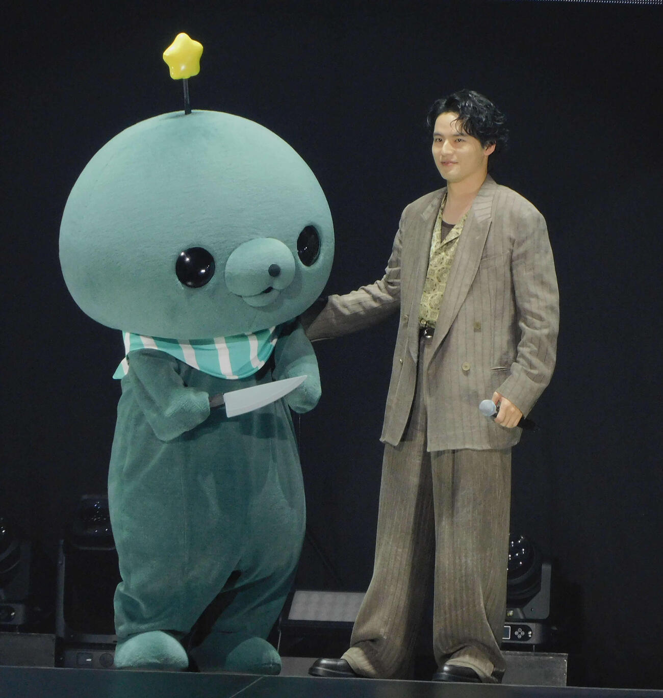 JJ50thAnniversary Fest2026のスペシャルステージに登壇した水上恒司（撮影・寺本吏輝）