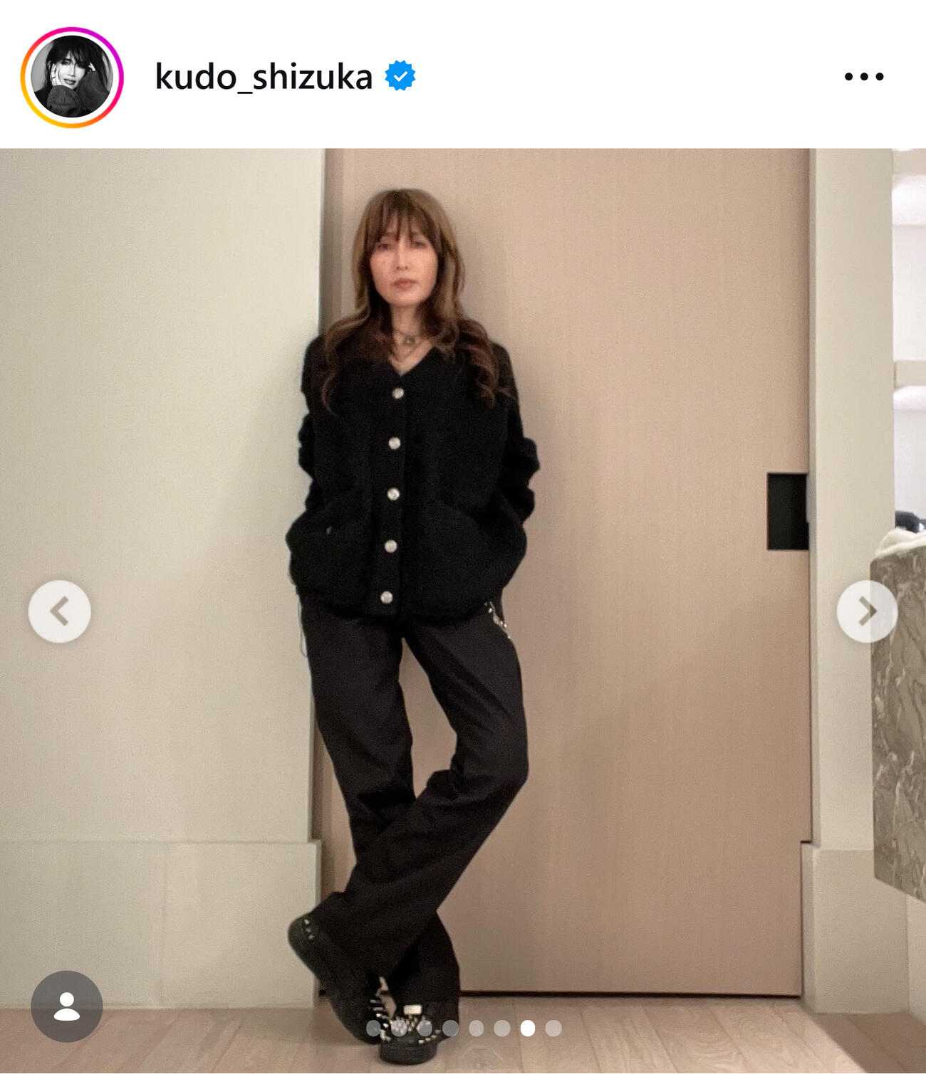 工藤静香のインスタグラム