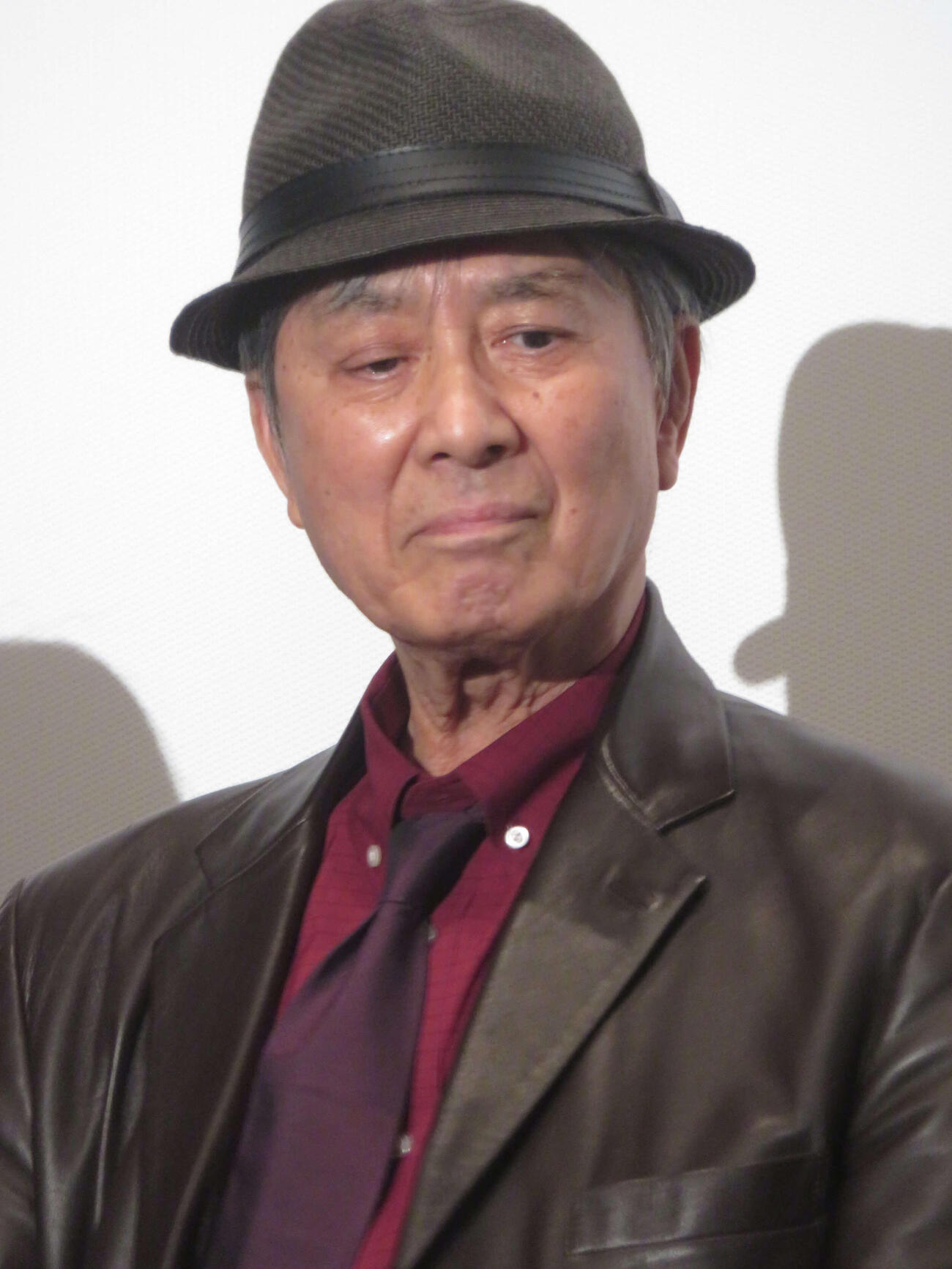 映画「宮古島物語ふたたヴィラ　かんかかりゃの願い」初日舞台あいさつに出席した田村亮、（撮影・川田和博）