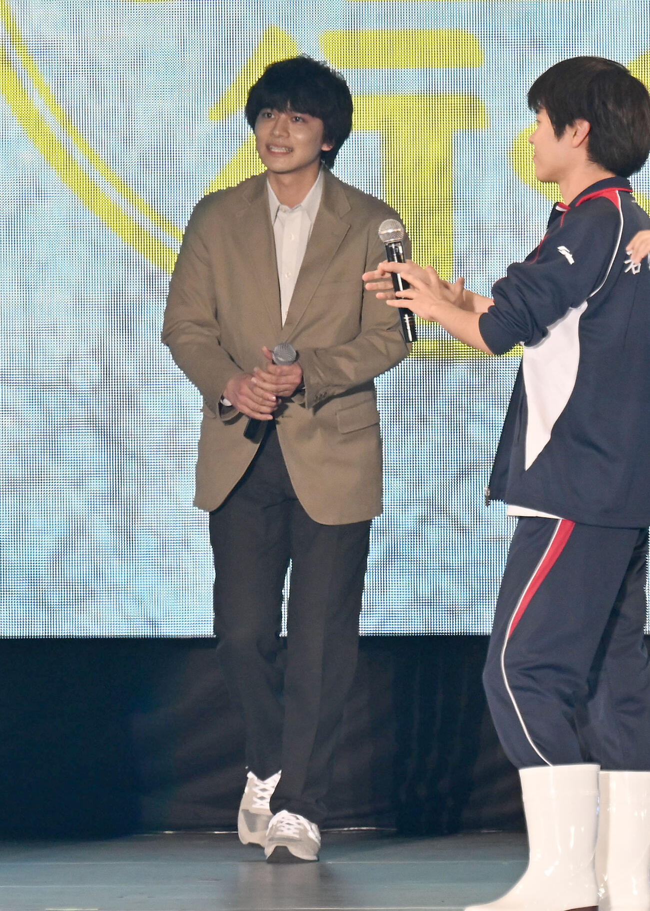 ファッション＆音楽イベント　Rakuten GirlsAward 2026SPRING／SUMMERに登場した北村匠海（撮影・千葉一成）