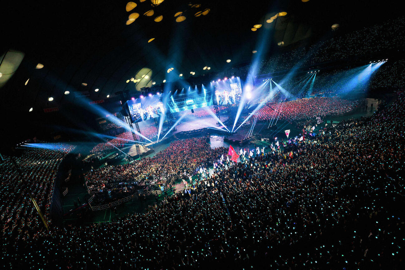 「BTS WORLD TOUR　‘ARIRANG’IN JAPAN」で熱狂するARMY（（P）＆（C）BIGHIT MUSIC）