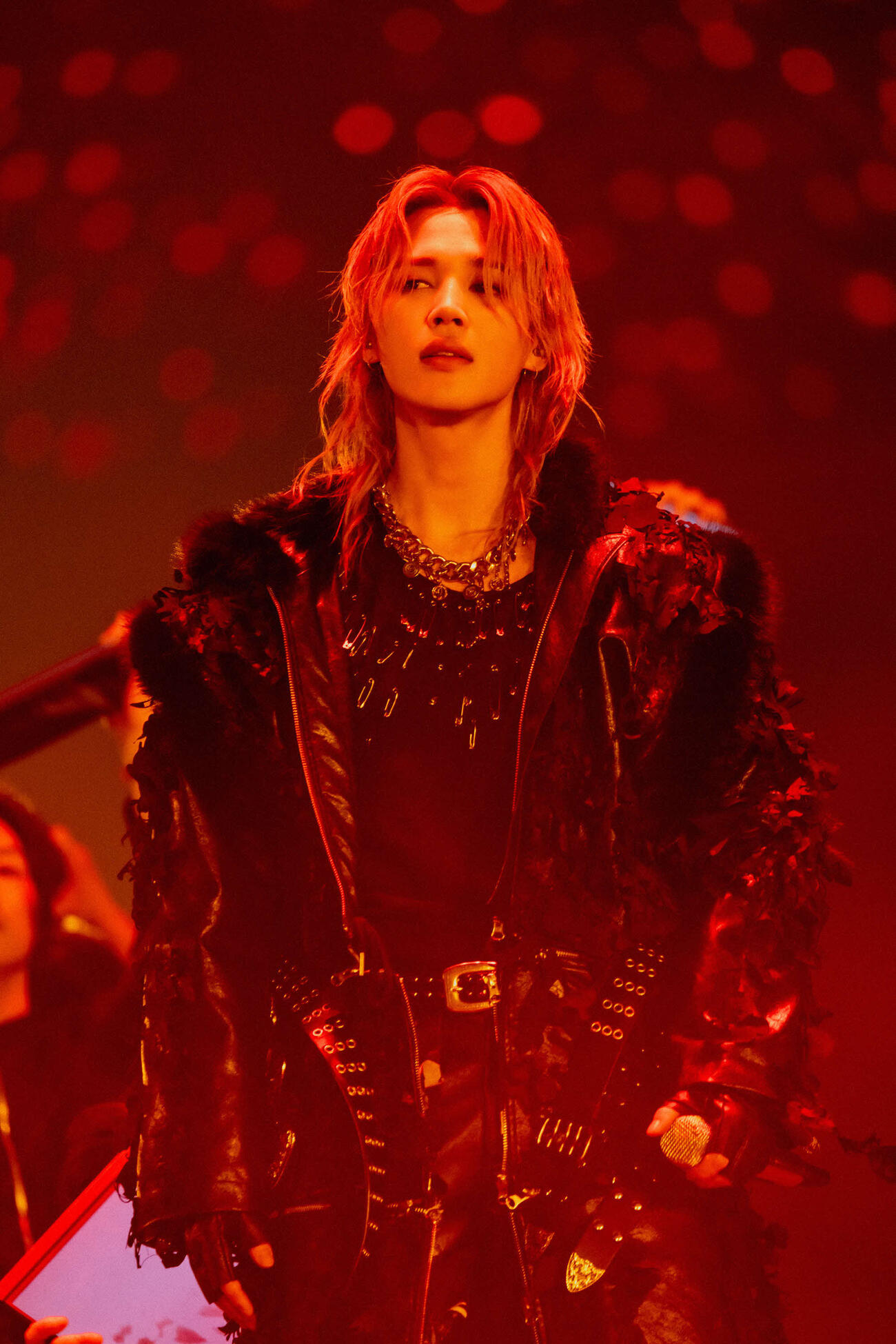「BTS WORLD TOUR　‘ARIRANG’IN JAPAN」でパフォーマンスするJimin（（P）＆（C）BIGHIT MUSIC）