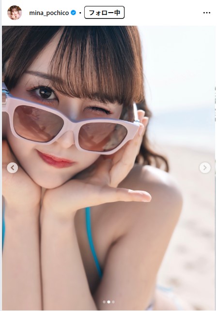 音羽美奈のインスタグラムから