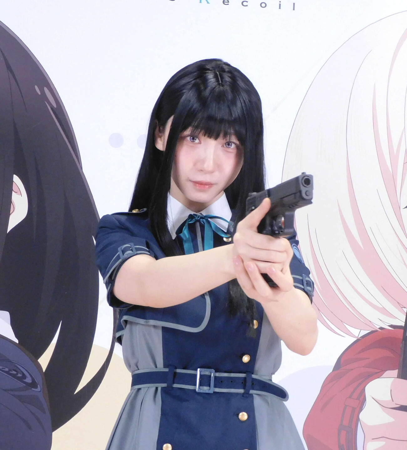 リコリコプレミアファン試打会に出演した伊織もえ