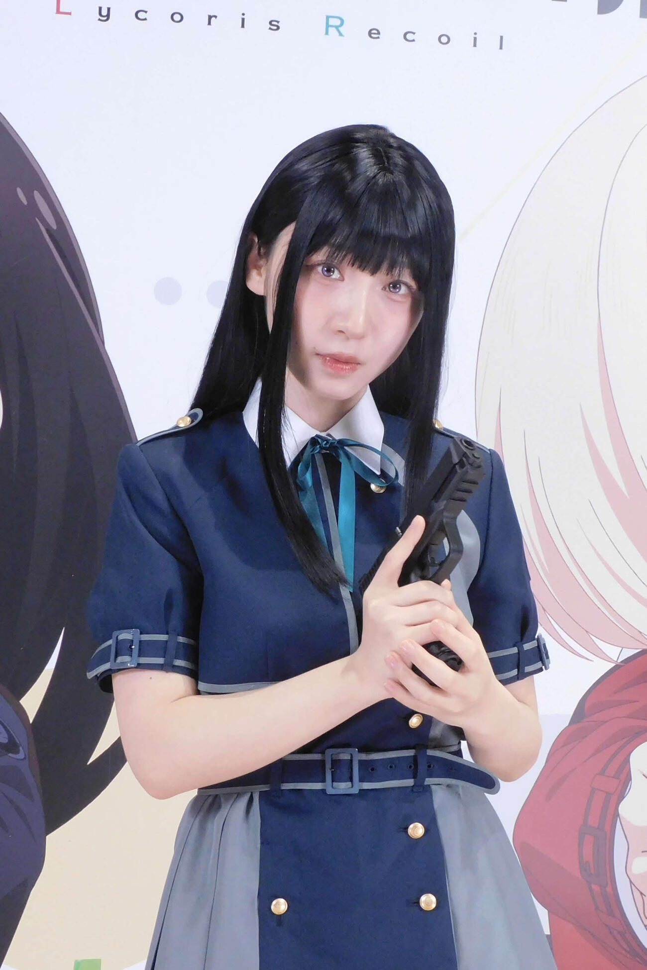 リコリコプレミアファン試打会に出演した伊織もえ