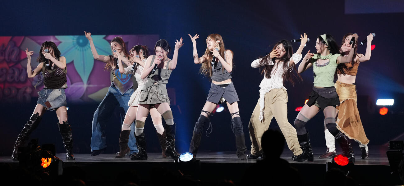 「JJ50thAnniversaryFest2026」でパフォーマンスするGPP（撮影・鈴木みどり）