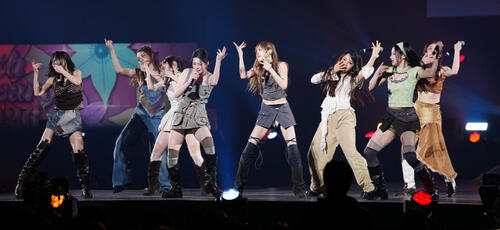 「JJ50thAnniversaryFest2026」でパフォーマンスするGPP（撮影・鈴木みどり）
