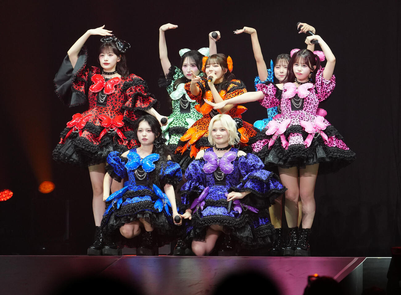 「JJ50th Anniversary Fest2026」でパフォーマンスするCANDY TUNE（撮影・鈴木みどり）