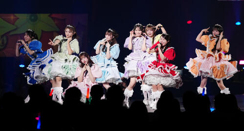 「JJ50thAnniversaryFest2026」でパフォーマンスするCUTIE STREET（撮影・鈴木みどり）