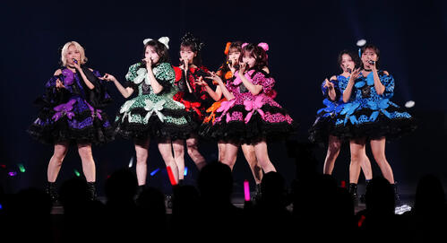 「JJ50thAnniversaryFest2026」でパフォーマンスするCANDY TUNE（撮影・鈴木みどり）