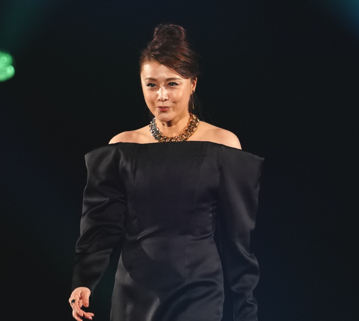 「JJ50thAnniversaryFest2026」でランウェイを歩く藤原紀香（撮影・鈴木みどり）