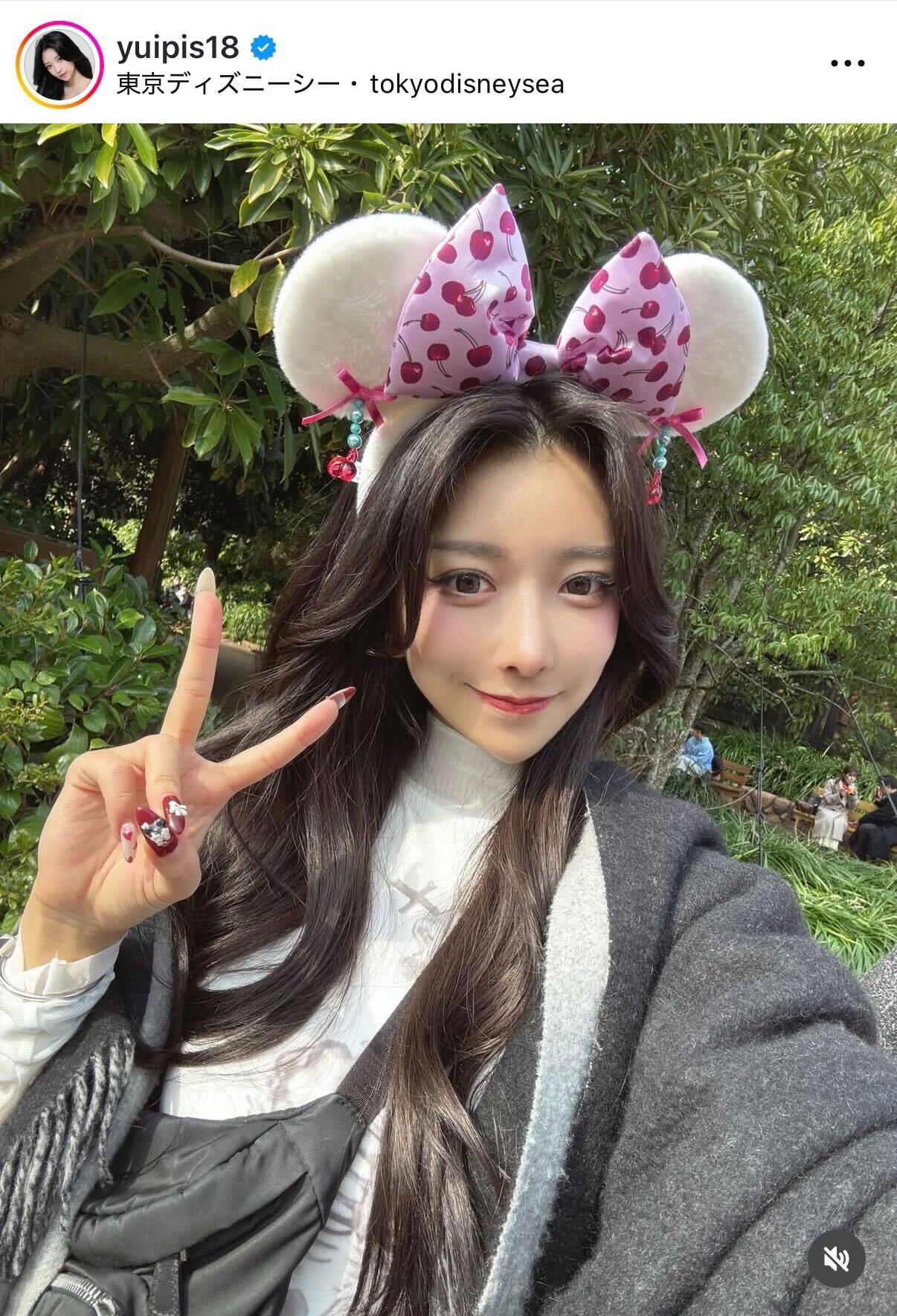 ゆいぴすのインスタグラムから