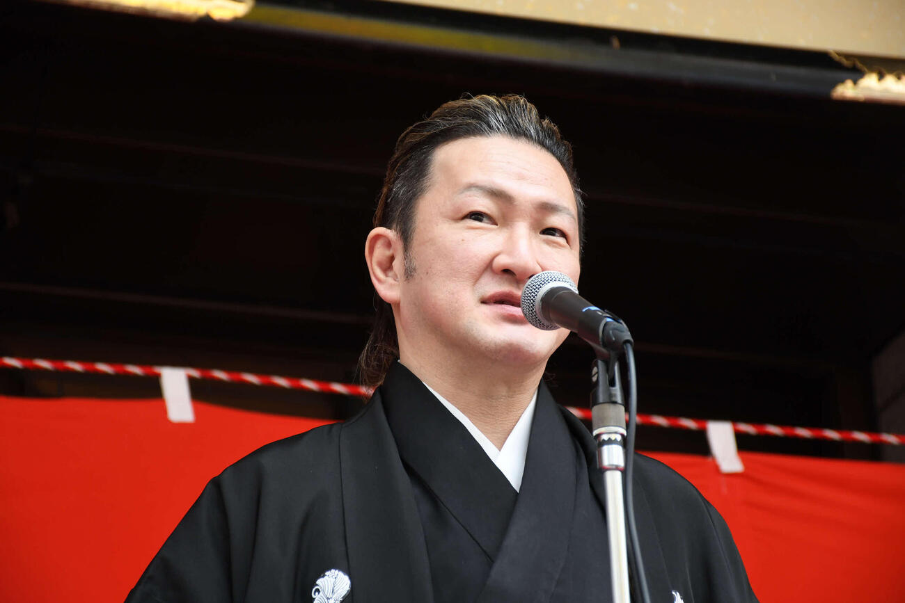 中村獅童（2026年3月撮影）