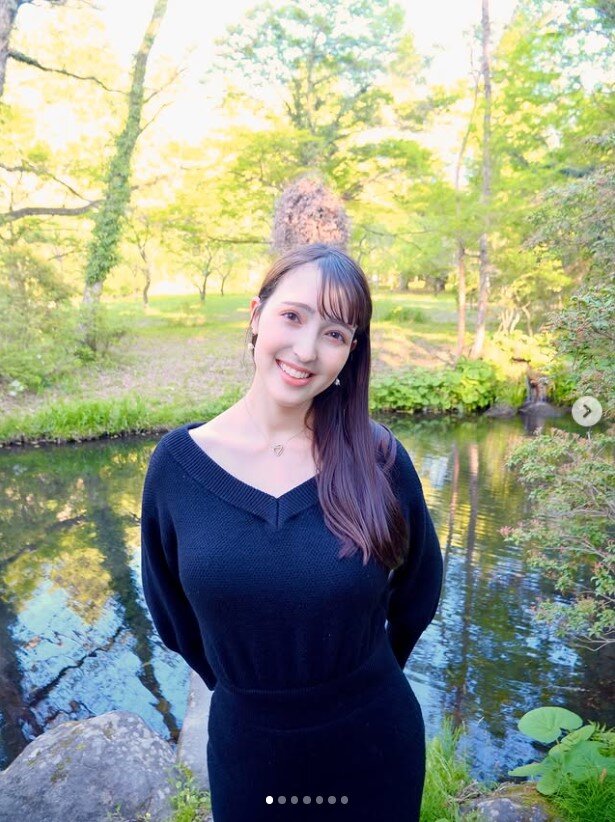 佐々木沙羅アナウンサーのインスタグラムから