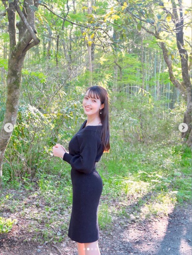 佐々木沙羅アナウンサーのインスタグラムから