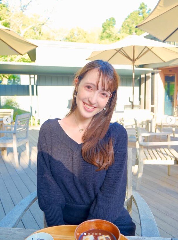 佐々木沙羅アナウンサーのインスタグラムから