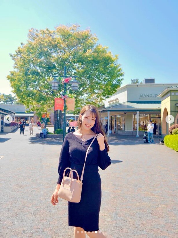 佐々木沙羅アナウンサーのインスタグラムから