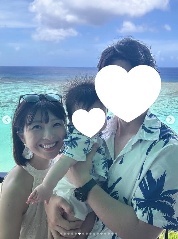 小尾渚沙アナウンサーのインスタグラムから