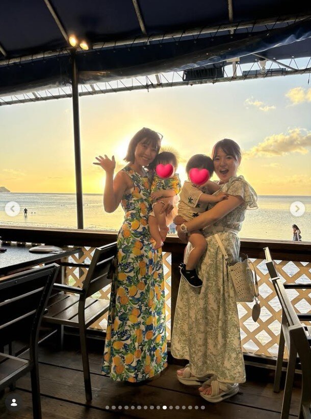 小尾渚沙アナウンサーのインスタグラムから