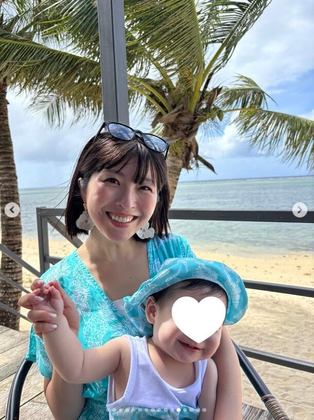 小尾渚沙アナウンサーのインスタグラムから