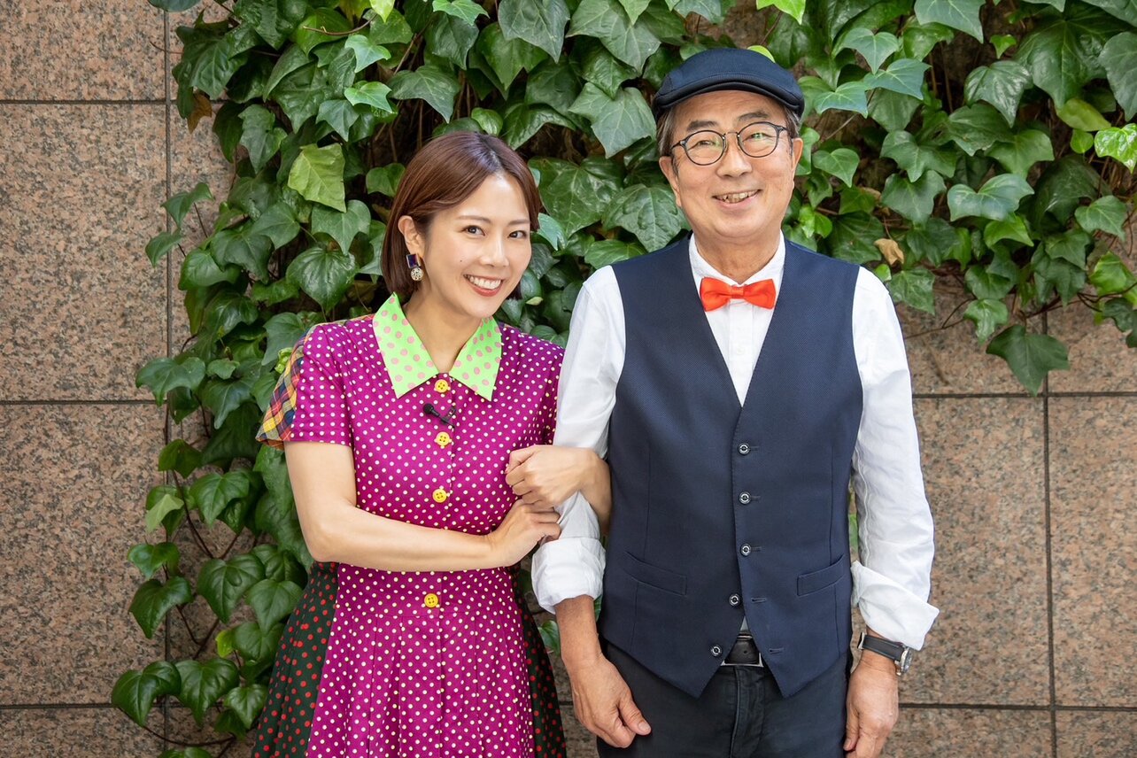 親子コンビ「ばくみほ」大和田美帆と大和田獏（右）