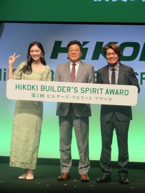 ヒロミ「新しい職人像作りたい」ゆうちゃみ「ギャルの職人さんカッコイイ」職人さんの授賞式