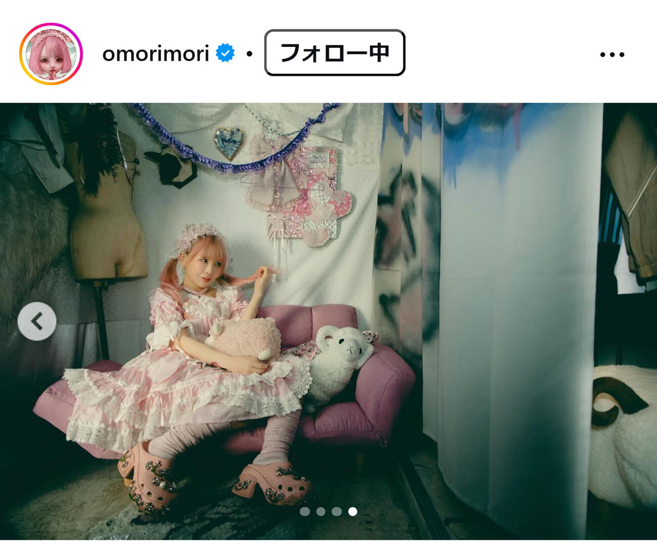 大森靖子のインスタグラムから