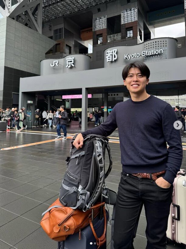 勝野健アナウンサーのインスタグラムから