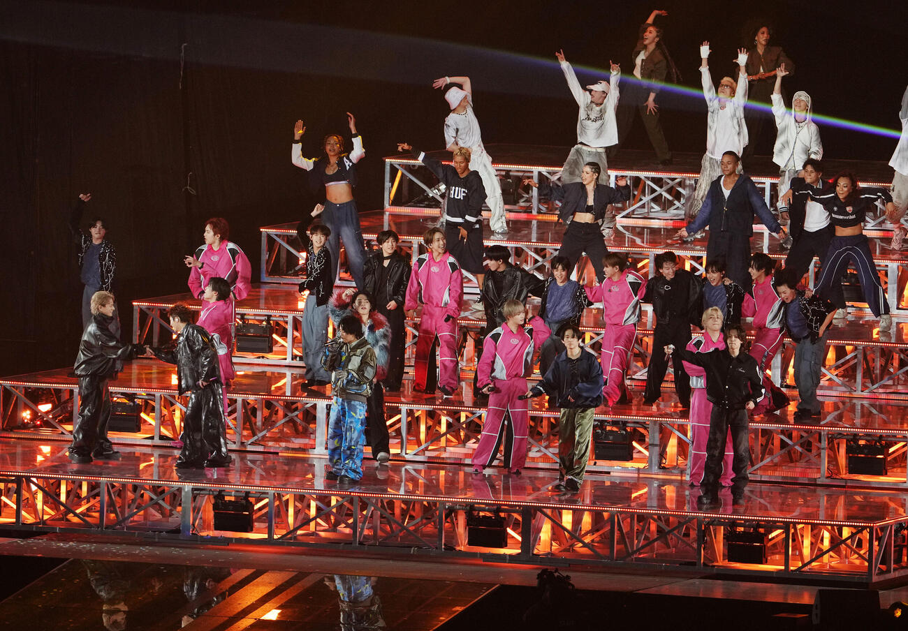 toHEROes～TOBE 3rd Super Live～　華麗なパフォーマンスでファンを魅了する出演者たち（撮影・森本幸一）
