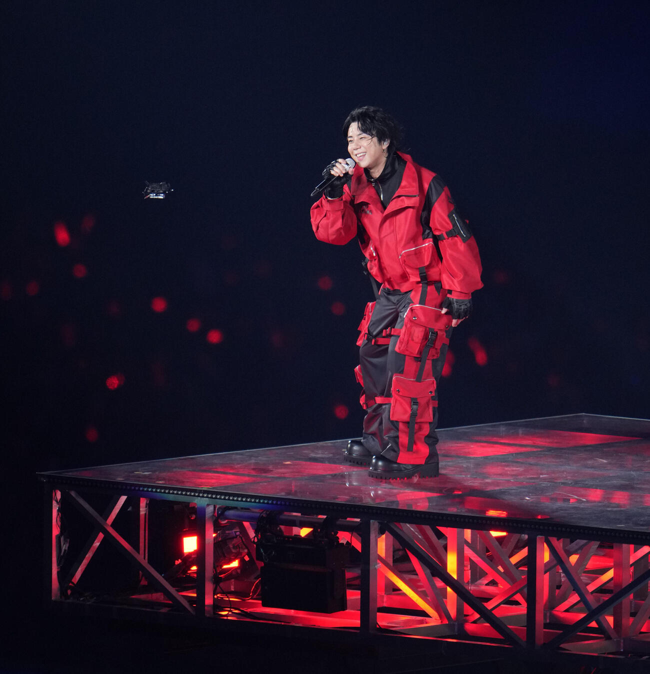 toHEROes～TOBE 3rd Super Live～　華麗なパフォーマンスでファンを魅了する北山宏光（撮影・森本幸一）＝2026年4月20日バンテリンドームナゴヤ