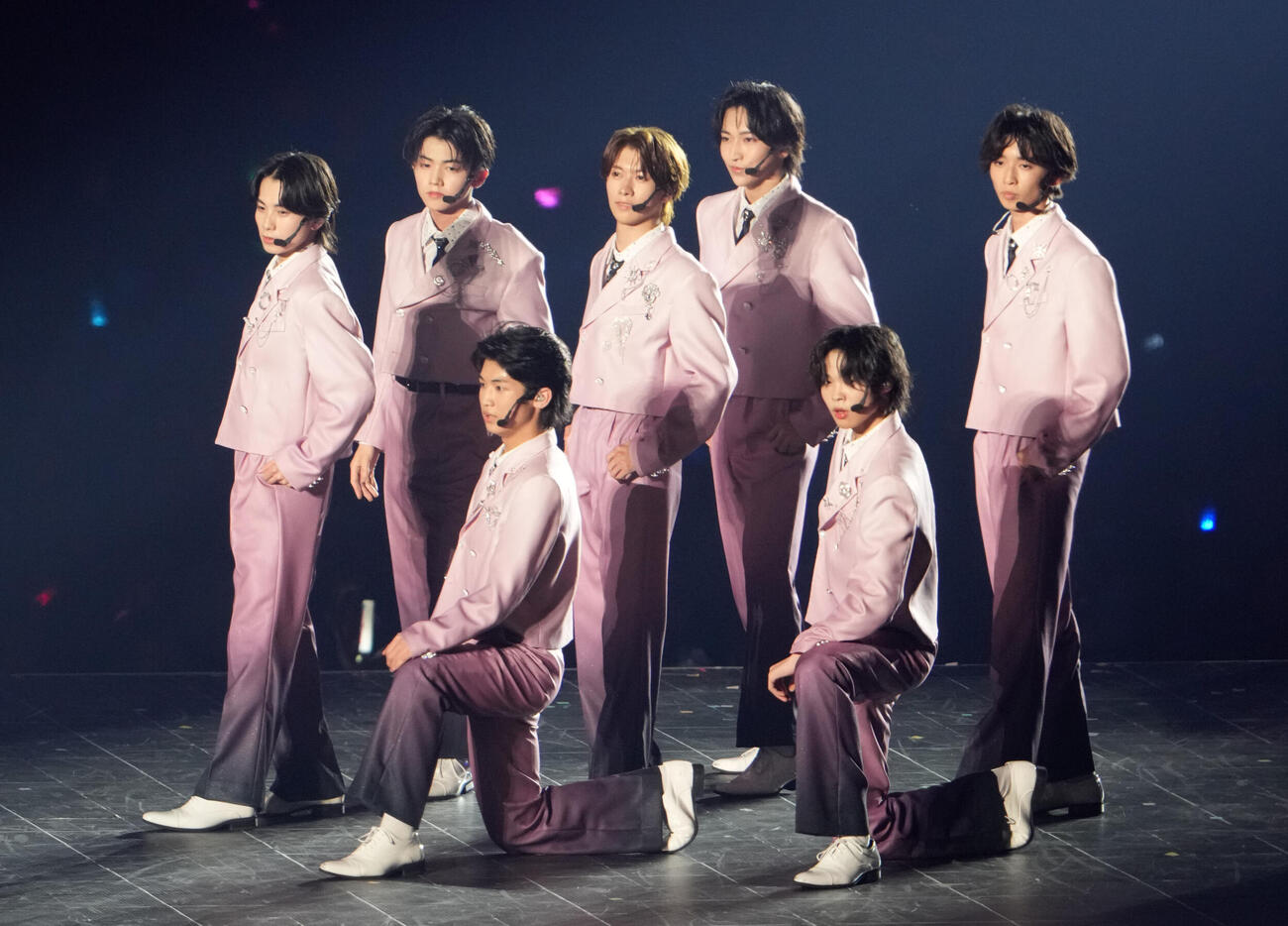 toHEROes～TOBE 3rd Super Live～　華麗なパフォーマンスでファンを魅了するCLASS SEVEN（撮影・森本幸一）