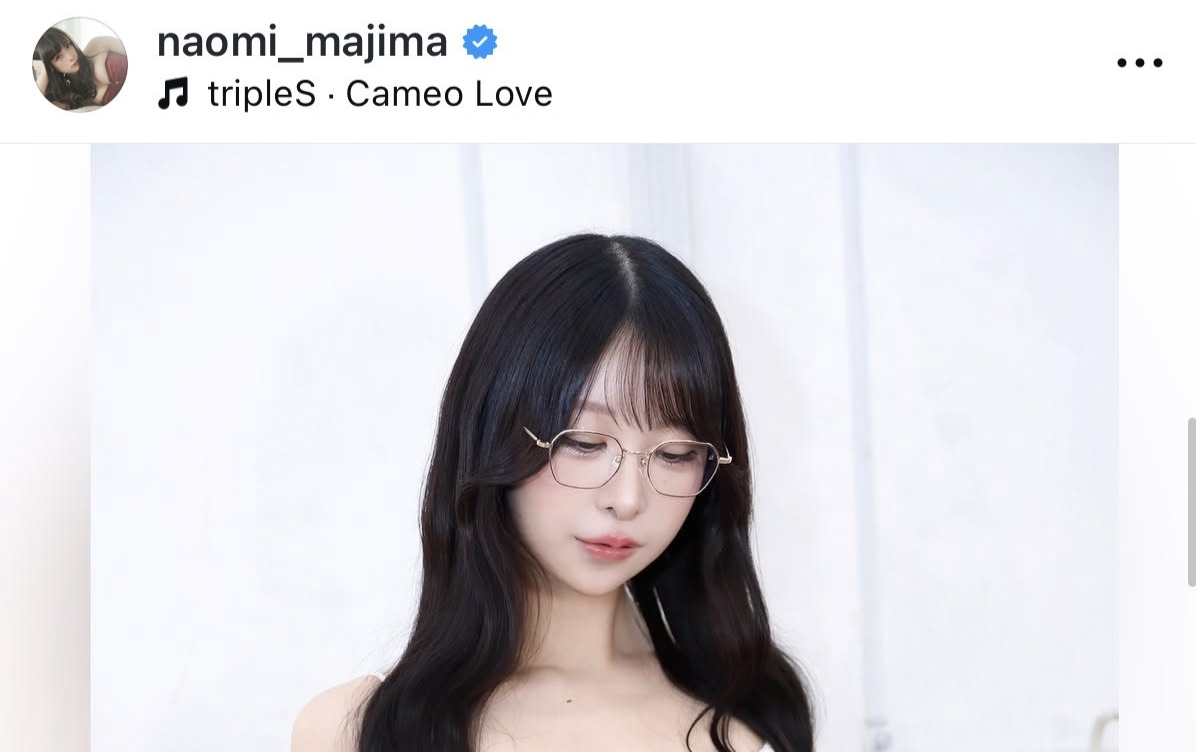 真島なおみのインスタグラムから