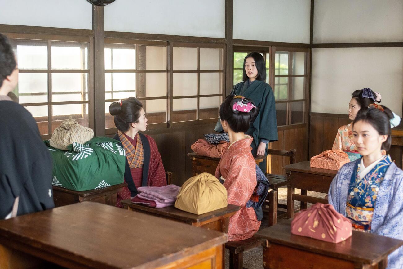NHK連続テレビ小説「風、薫る」の1場面（C）NHK