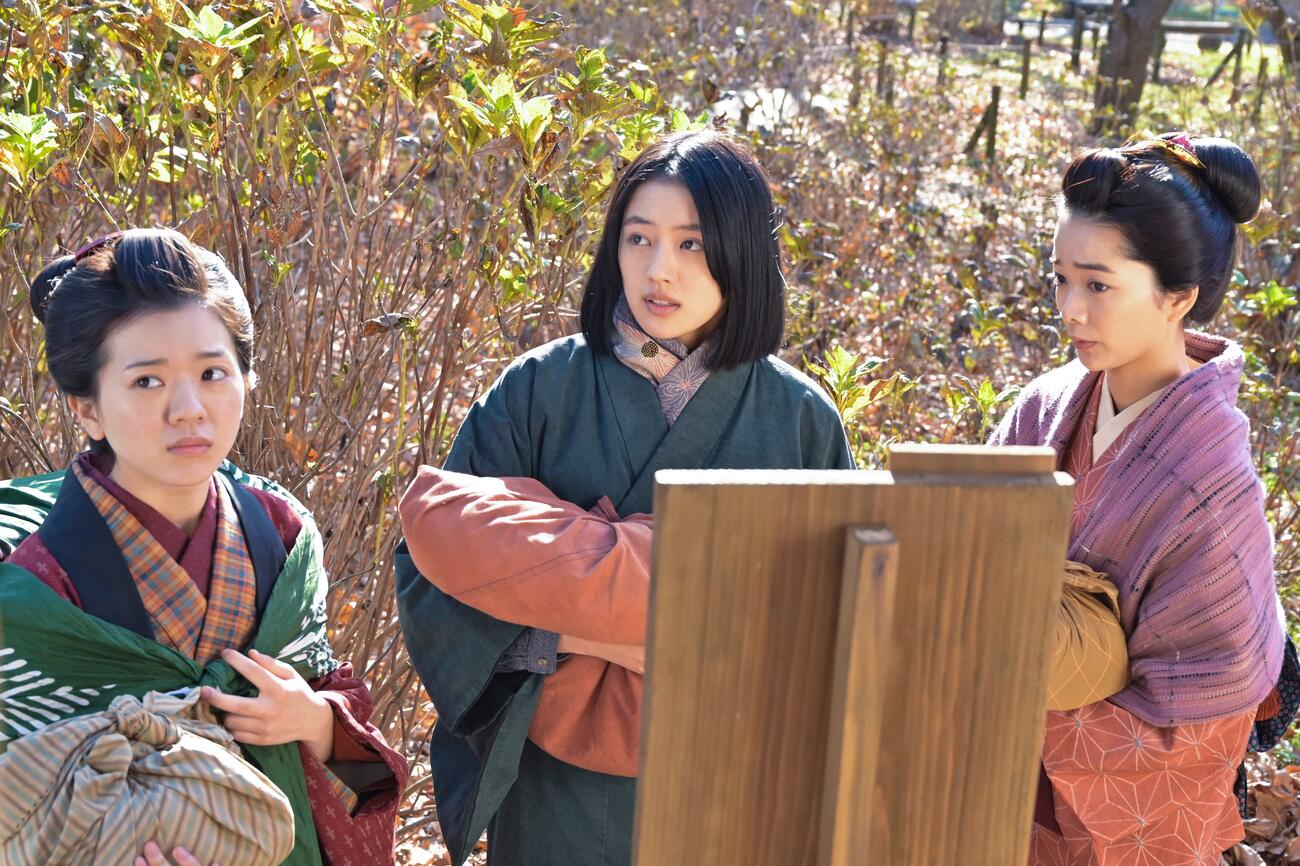 NHK連続テレビ小説「風、薫る」の1場面（C）NHK