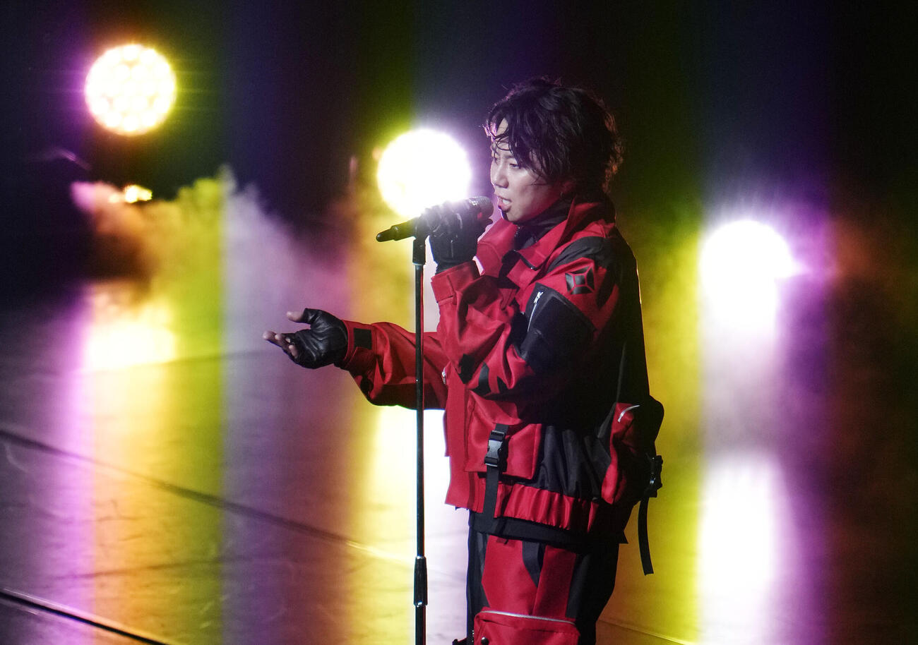 toHEROes～TOBE 3rd Super Live～　華麗なパフォーマンスでファンを魅了する北山宏光（撮影・森本幸一）