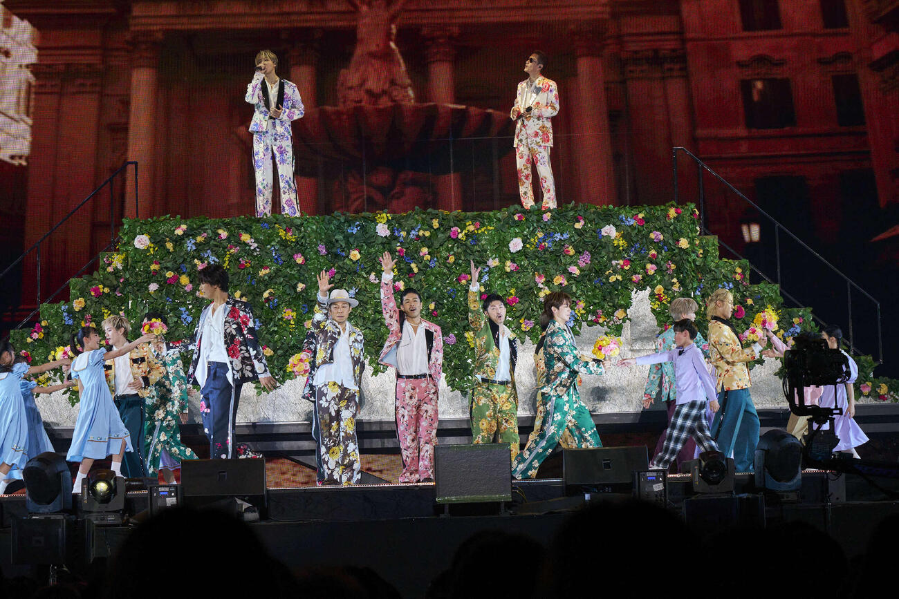 「EXILE LIVE 2026　“THE REASON”～PERFECT YEAR Special～」でパフォーマンスするEXILE