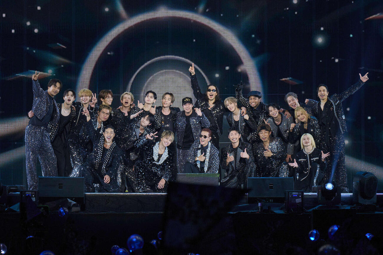 「EXILE LIVE 2026　“THE REASON”～PERFECT YEAR Special～」でパフォーマンスするEXILE