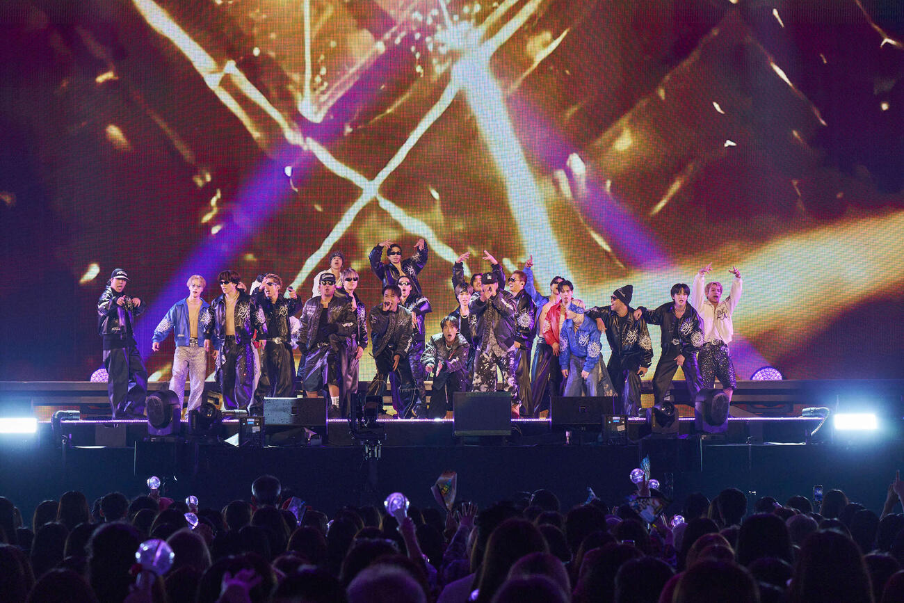 「EXILE LIVE 2026　“THE REASON”～PERFECT YEAR Special～」でパフォーマンスするEXILE