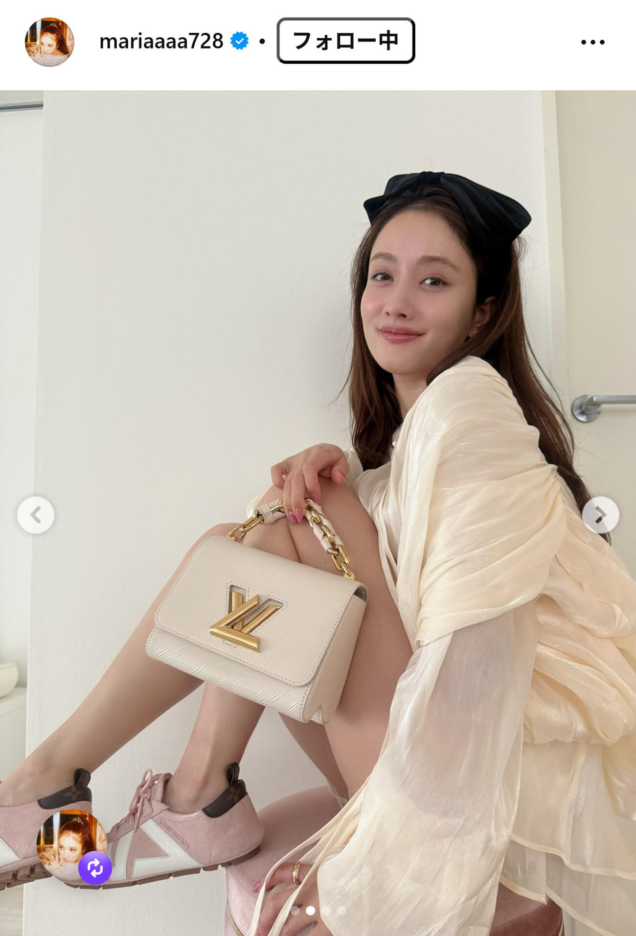 谷まりあのインスタグラムから