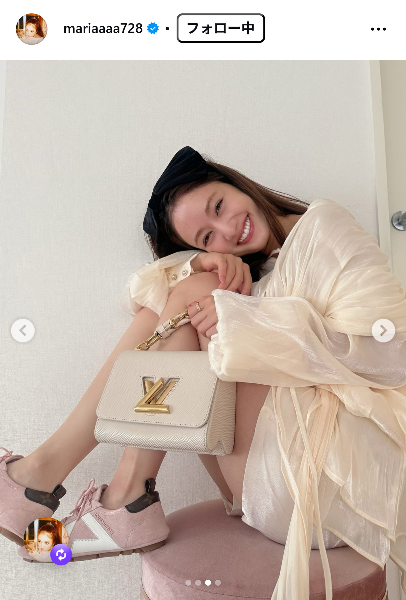 谷まりあのインスタグラムから