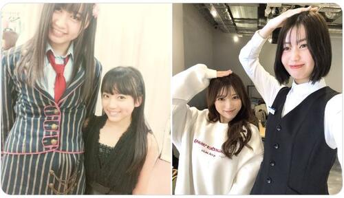 矢吹奈子「懐かしの写真と…」“24cm差”アイドル時代先輩ビフォー