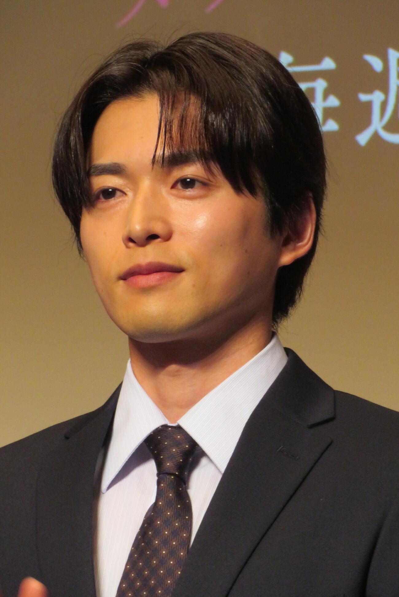 テレビ朝日系ドラマ「余命3ケ月のサレ夫」の取材会を行った白洲迅