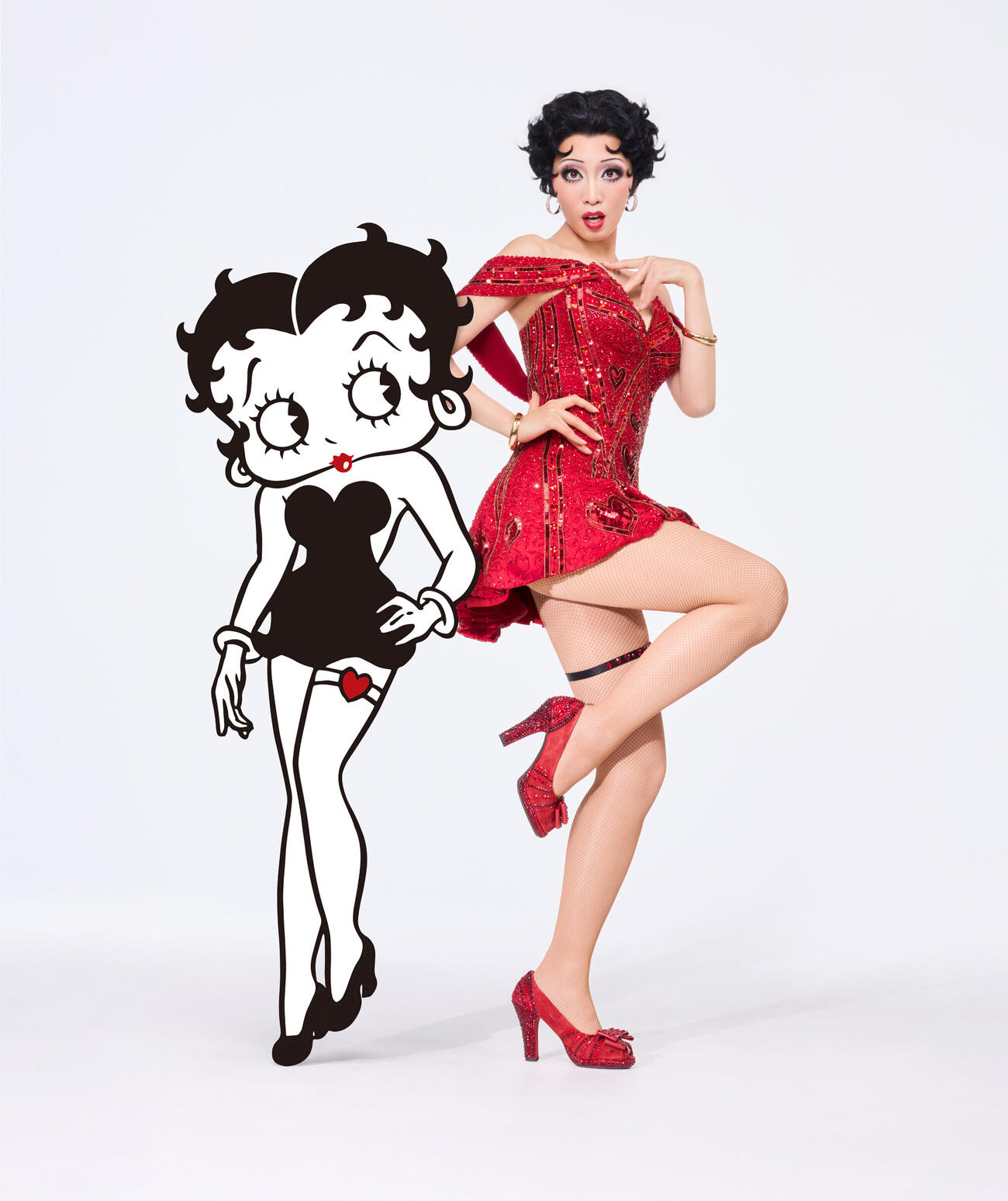 礼真琴が主演ミュージカル「BOOP！　The Musical」キービジュアルを公開
