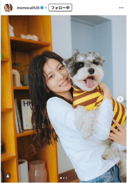 兼清萌々香のインスタグラムから