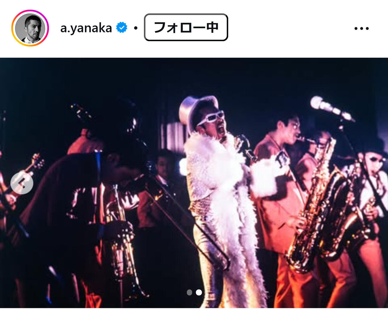 谷中敦のインスタグラムから